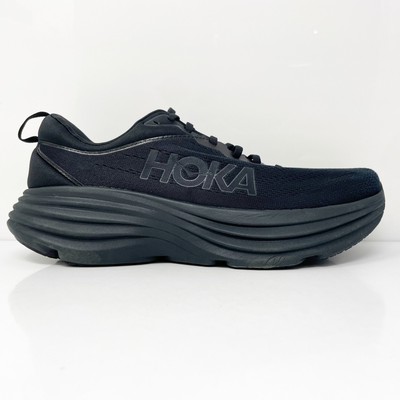 

Hoka One One Mens Bondi 8 1123202 BBLC Черные кроссовки для бега Размер 11 D, Черный, Bondi 8