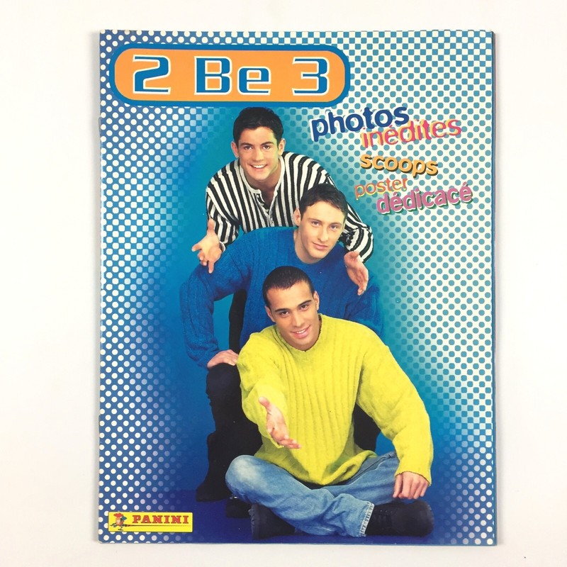Album Panini Sticker / 2 Be 3 Complet Avec Poster