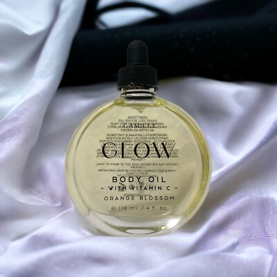 Camille by Home & Body Co. Glow Body Oil w/ Vitamin C ~Orange Blossom~ 4 oz New