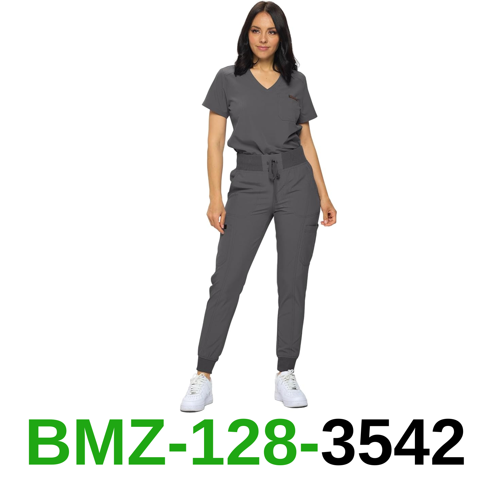 MONARCH UNIFORMS Stretchy Scrubs Women's Jogger Scrub Set In Regular, M