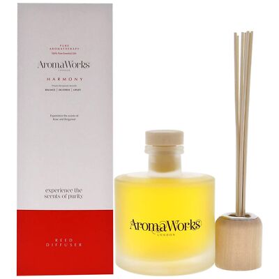 AromaWorks Harmony Reed Diffuser, 6.76 Oz