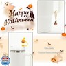 Stanley Cup Accessories Set with 2 Pcs Halloween Straw Covers, Pumpkin Straw Toppers for Stanley Cups, 2pc Cup Accessories Charms for Stanley 30and40 Oz Tumbler Cup with Handle