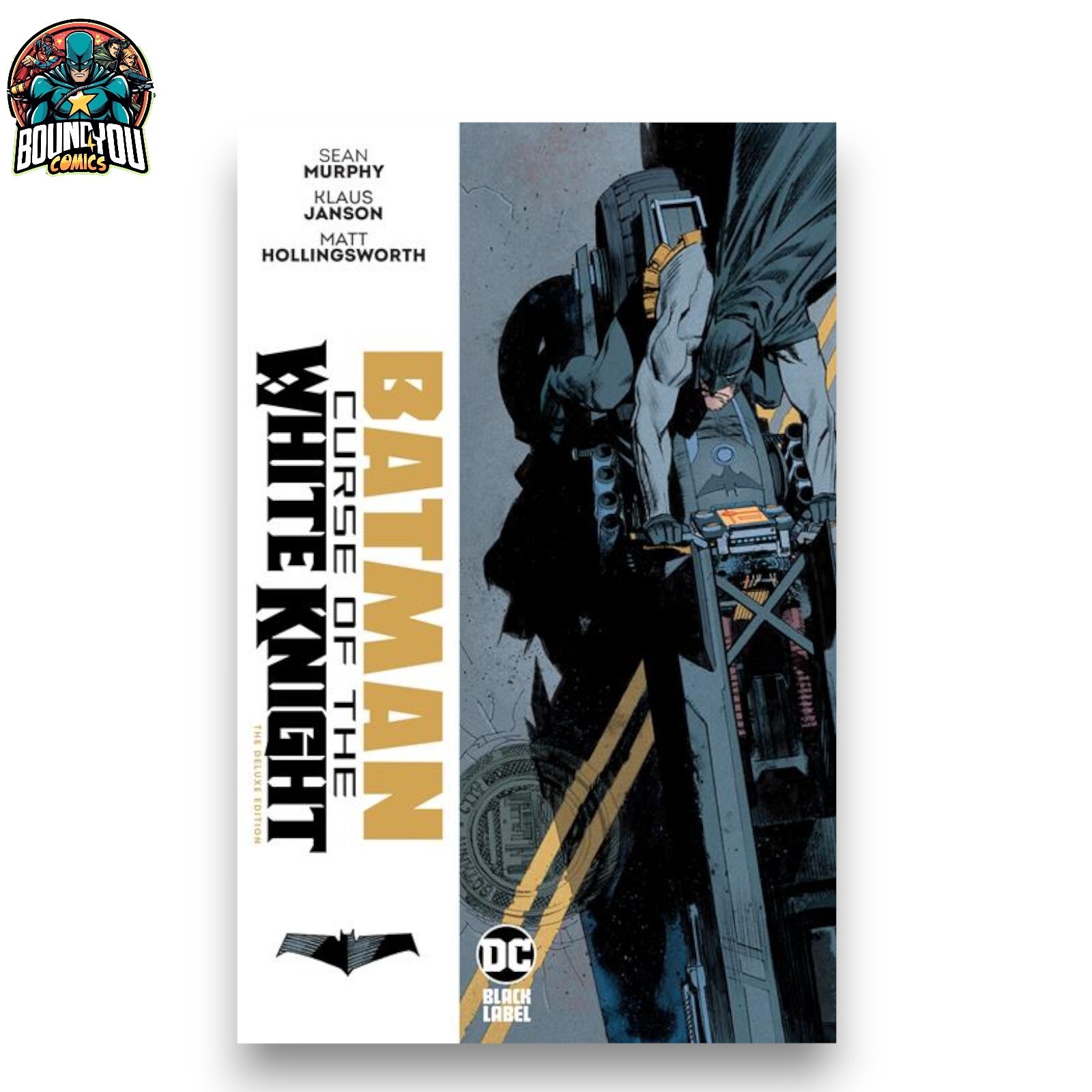 BATMAN CURSE OF THE WHITE KNIGHT DELUXE EDITION HC (MR)