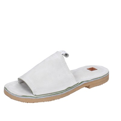 Women's shoes MOMA 7 (EU 37) sandals white suede BK121-37