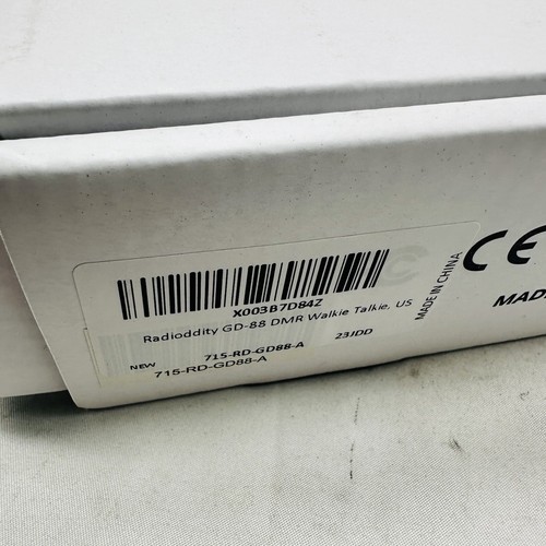 Radioddity GD-88 DMR Radio 7W Dual Band Digital Analog Cross-band Repeat 3000mAh