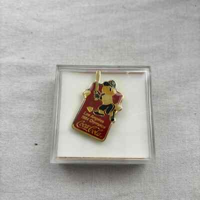 CocaCola Los Angeles Dodger Stadium  Olympics Mascot Pin Sports Collectible