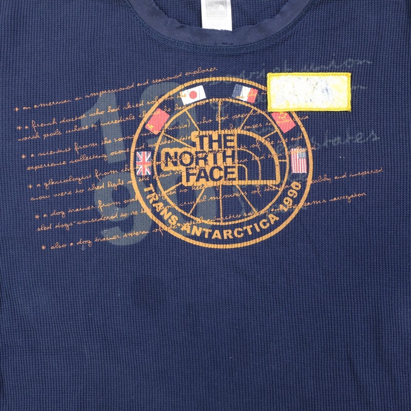 Rare VTG THE NORTH FACE Trans-Antarctica Expedition 1990 T