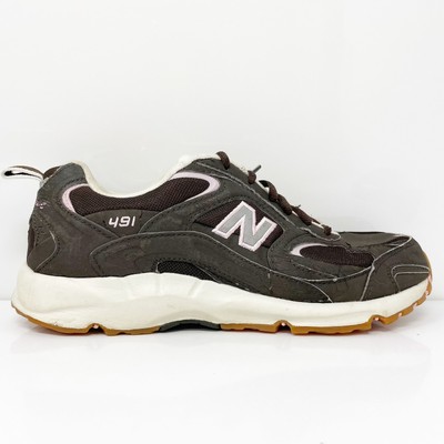 

New Balance Womens 491 CWW491BR Коричневая повседневная обувь Кроссовки Размер 8.5 D, Коричневый, 491
