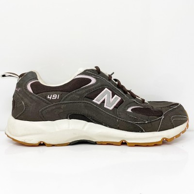 New Balance Womens 491 CWW491BR Коричневая повседневная обувь Кроссовки Размер 8.5 D