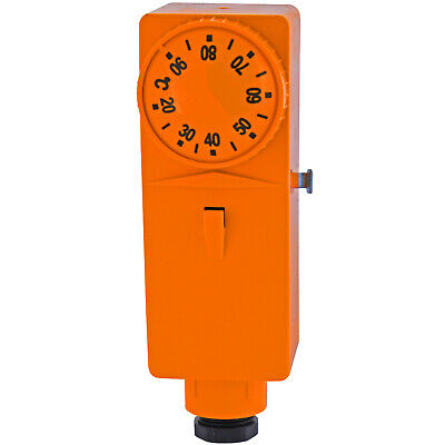 Rohrthermostat BRC Temperaturregler Anlegethermostat Pumpensteuerung feder +90