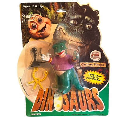 Vintage 1991 Disney Dinosaurs Charlene Sinclair Action Figure By Hasbro SEALED