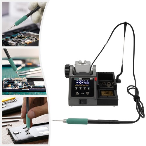 3in1 SMD Soldering Iron Rework Station Hot Air Heat Gun Digital Desoldering Kit