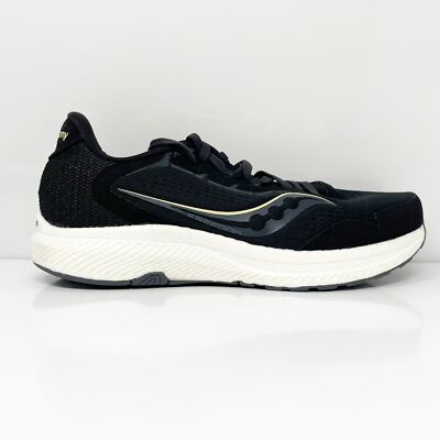 

Saucony Womens Freedom 4 S10617-45 Черные кроссовки для бега Размер 7, Черный, Freedom 4