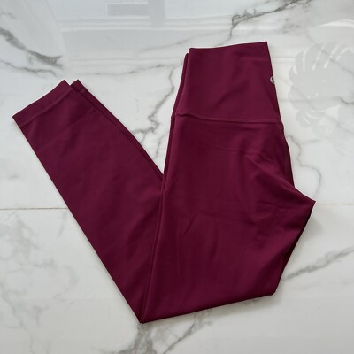 Lululemon Align Pant 25'' Red Merlot / Size 6