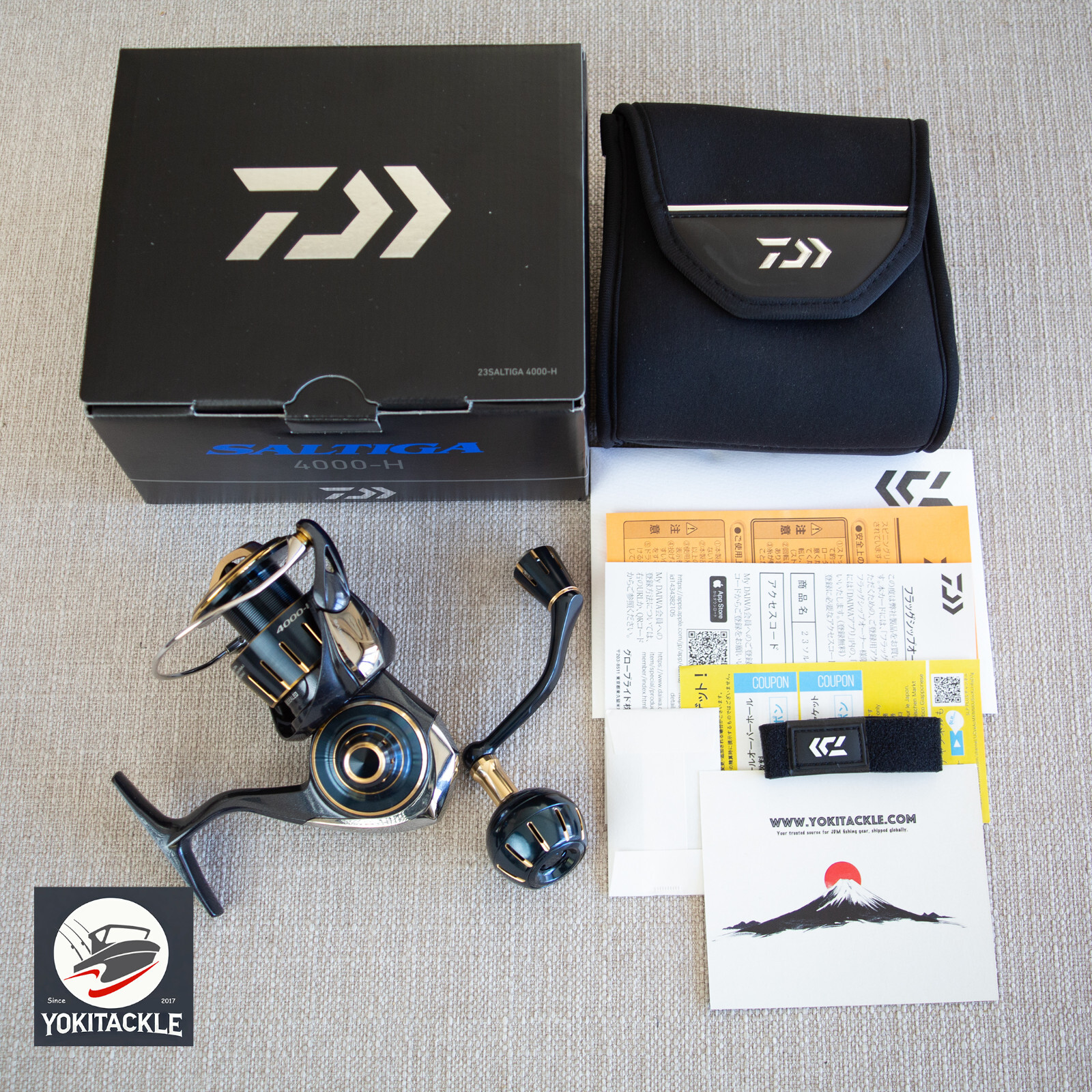 Daiwa 23 SALTIGA 4000-H Spinning Reel shipping from JAPAN | eBay