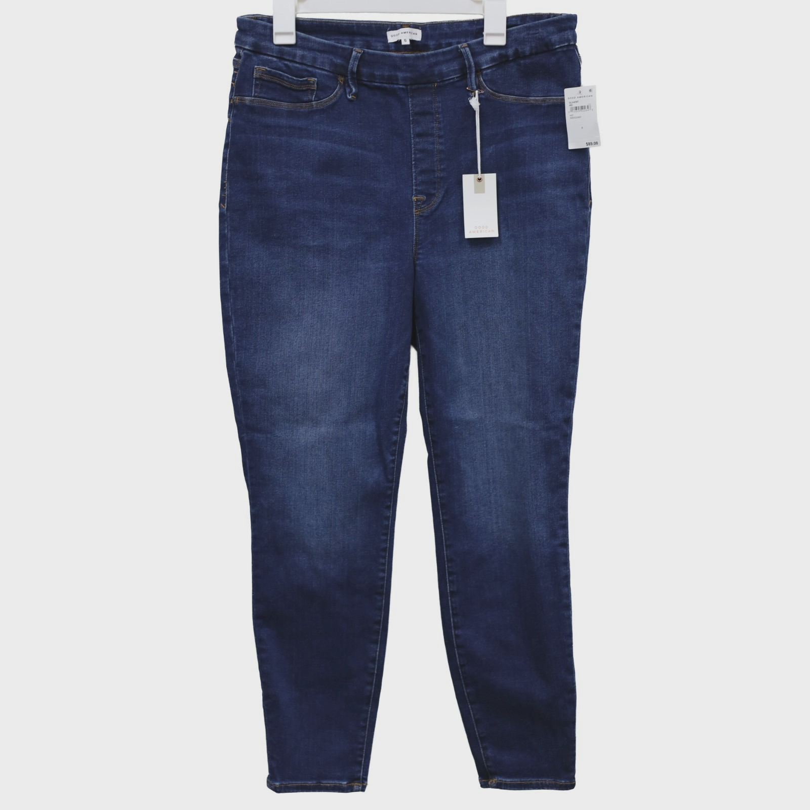 Good American Good Legs GLV478T Skinny Sculpting Indigo Jeans Size 5 (2XL)