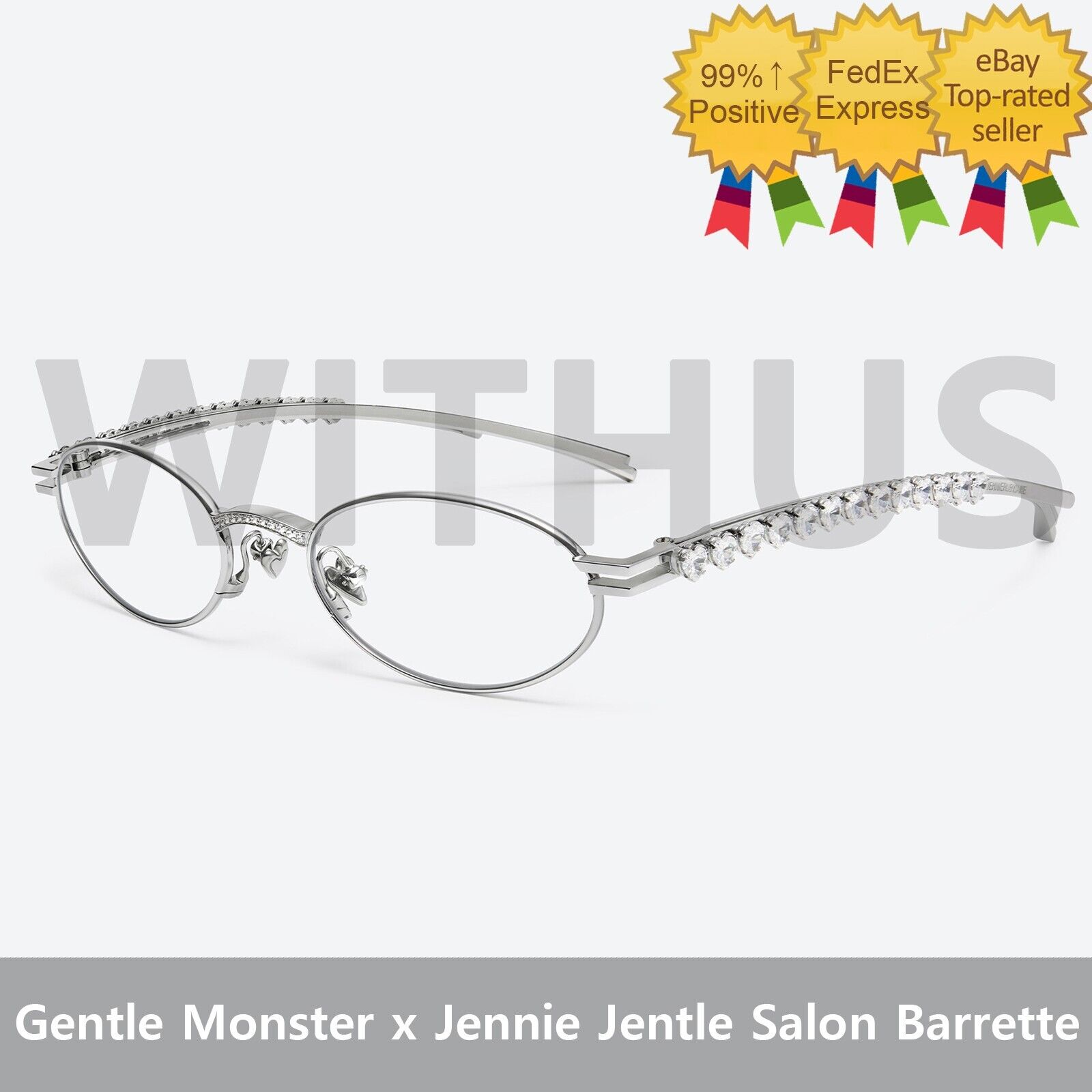 Gentle Monster x Jennie Jentle Salon Barrette 02 Silver Gentle Monster x Jennie Jentle Salon Barrette 02 Silver