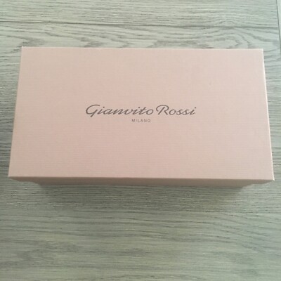 Gianvito Rossi empty shoes  box 12 x 6.5 x 4