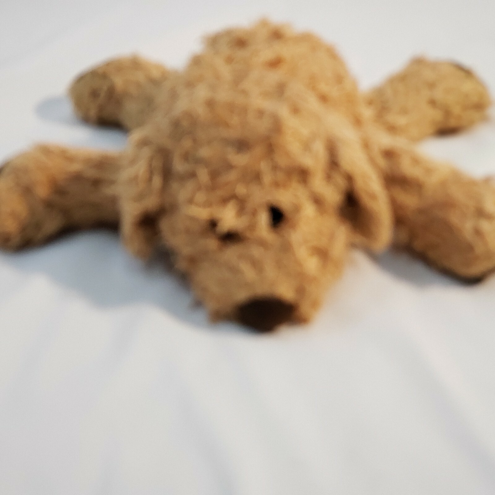 Ty Beanie Buddies Dog Puppy Lab Brown Silk 15