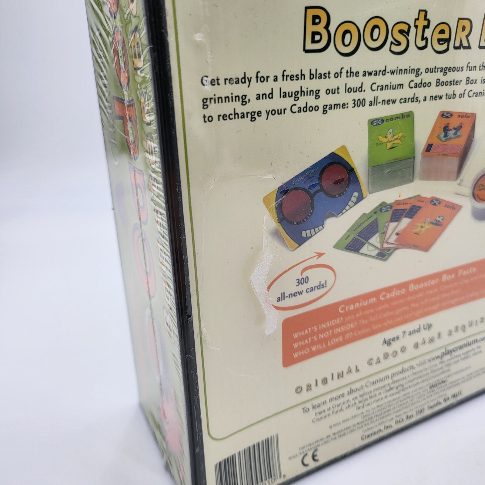 Cranium Cadoo Board Card Game Booster Box 300 Cards