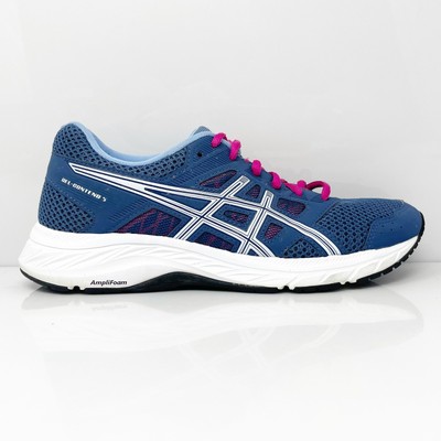 

Женские кроссовки Asics Gel Contend 5 1012A234 синие кроссовки размер 7.5, Синий, Gel Contend 5