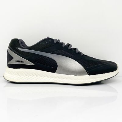 Черные кроссовки Puma Mens Ignite для бега, размер 8,5, Черный, Ignite