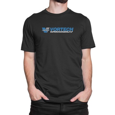 New Shirt Vortech-Supercharger Black Men's T-Shirt