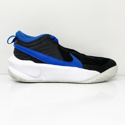 

Nike Boys Team Hustle D 10 CW6735-001 Черные баскетбольные кроссовки, размер 3,5 года, Черный, Team Hustle D10