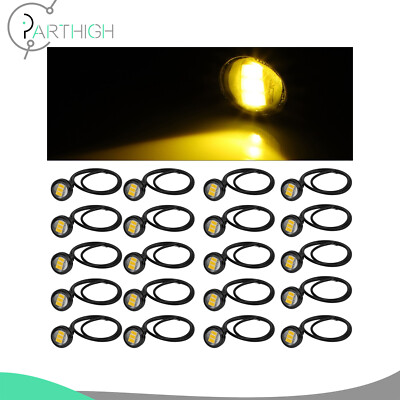 For Freightliner 20x EE-Epistar-5730-3SMD Amber Signal Side Marker Lights