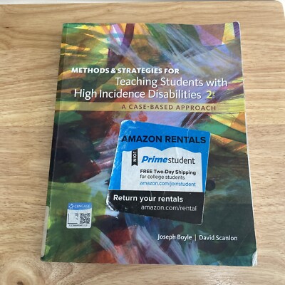 Methods and Strategies for Teaching Students with High Incidence Disab - Accept