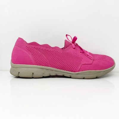 

Skechers Womens Memory Foam 158184 Розовая повседневная обувь Кроссовки Размер 10, Розовый, Memory Foam