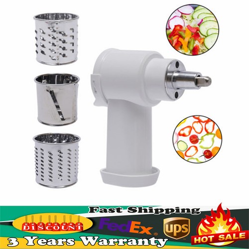 For Kitchen Aid Stand Mixer Slicer Shredder Salad Cheese Grater Attachment New!