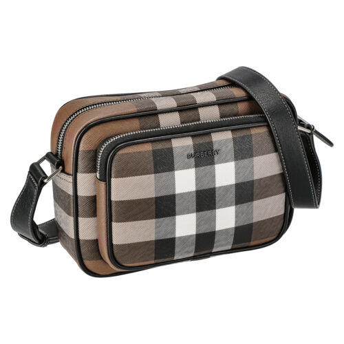 Burberry Men's Crossbody 8049145 Dark Birch Brown ML PADDY Burberry Men's Crossbody 8049145 Dark Birch Brown ML PADDY
