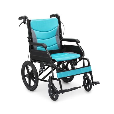 monicare Wheel Chair for Adults with Swing-Away Footrest and Loop-Lock Handbr...