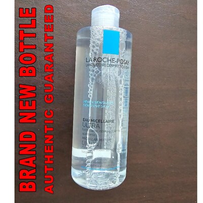 La Roche-Posay Eau Micellaire Ultra Cleansing Make Up Remover  13.52oz/400m NEW