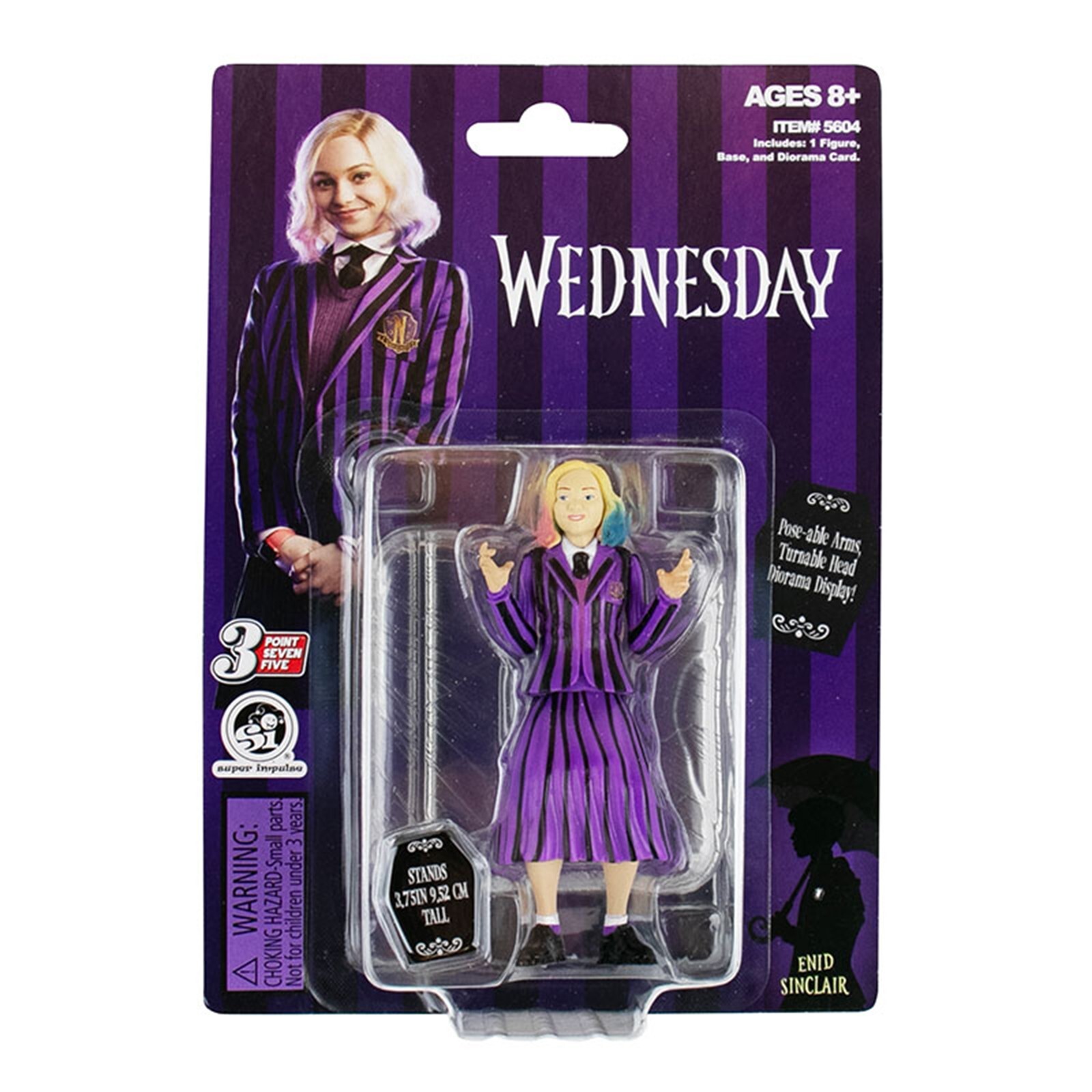 Суперимпульсная фигурка Wednesday Enid Sinclair 3,75 дюйма, НОВАЯ В НАЛИЧИИ