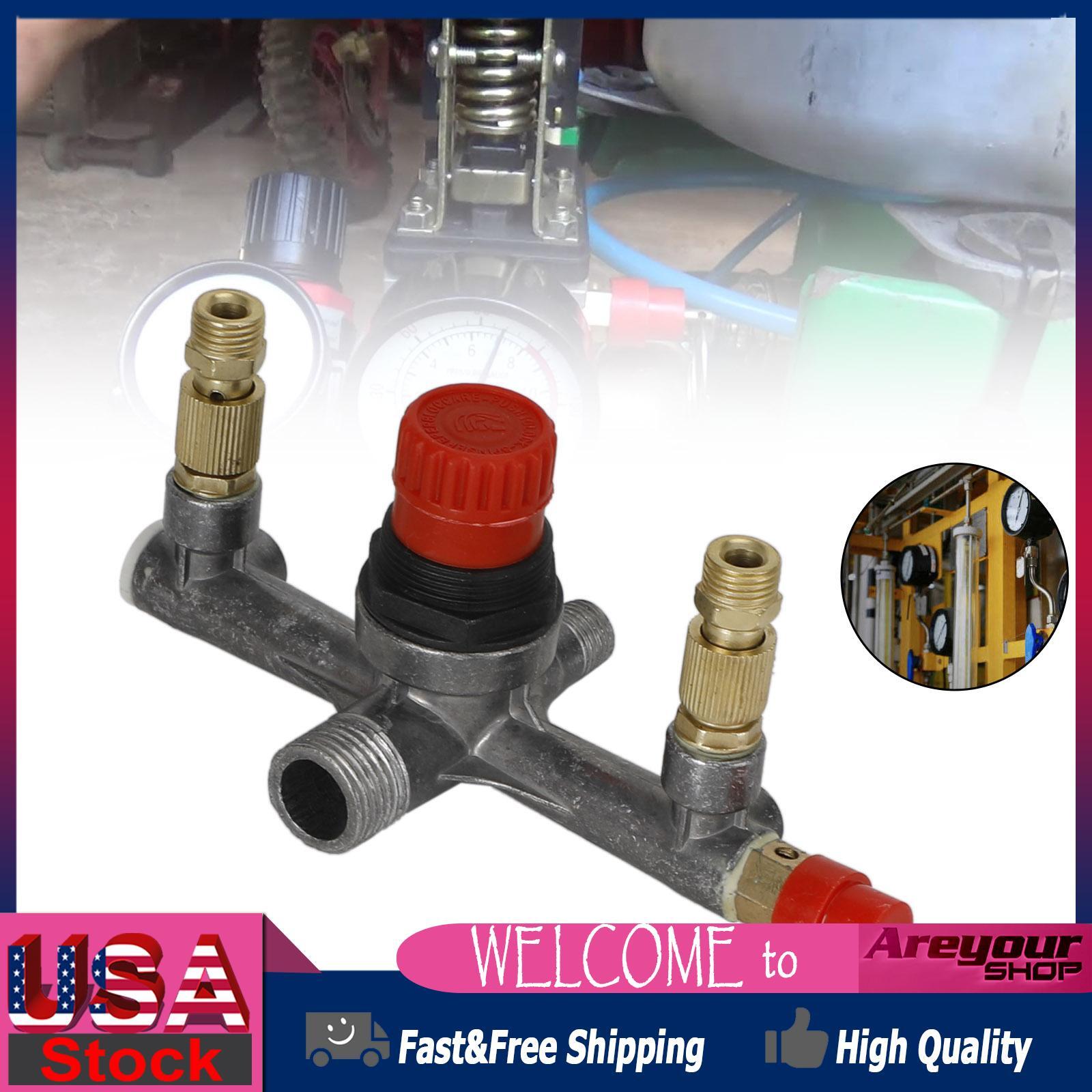 Pressure Valve Switch Control Manifold Regulator Gauges Tool O3