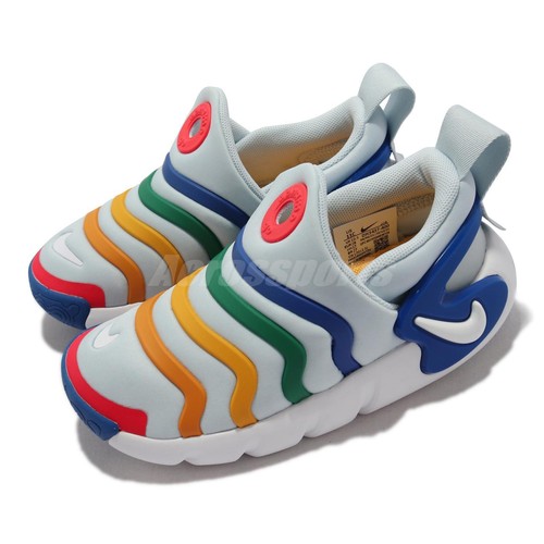 

Nike Dynamo Go Flyease PS Blue Rainbow Multi Kids Preschool Running DH3437-400, Синий, Dynamo Go Flyease Ps