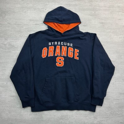 Syracuse Orange Sweatshirt Adult Large Blue Orange Hoodie NCAA Football