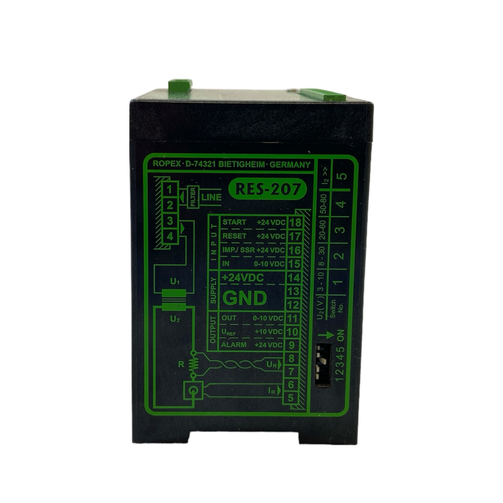 Régulateur De Température ROPEX RES-207 Resistron - Occasion (pied De Fixation Cassé)