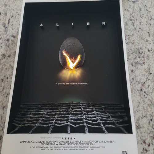 mcfarlane Toys | Alien 3d Movie Poster