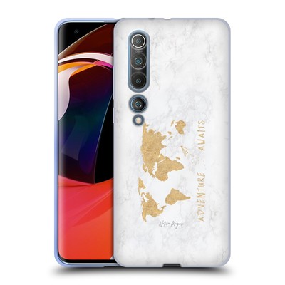 NATURE MAGICK ADVENTURE AWAITS MAP ON MARBLE GEL CASE FOR XIAOMI REDMI PHONES