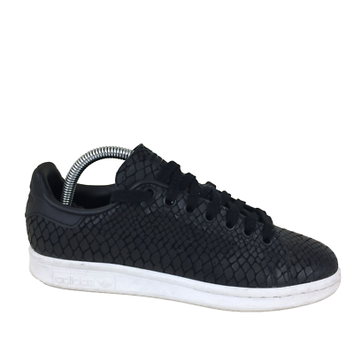 Adidas stan clearance smith black uk