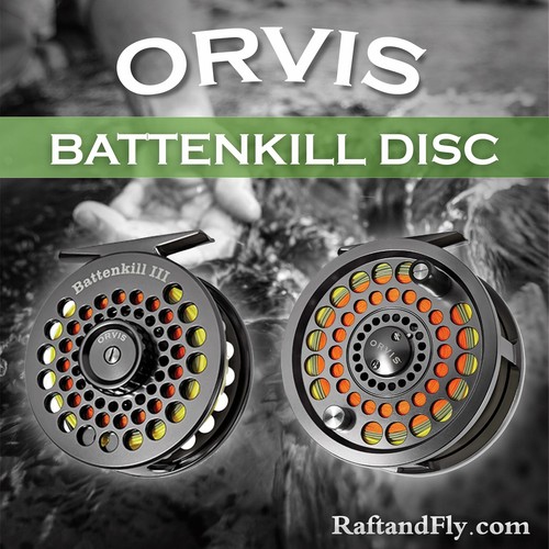 Orvis Battenkill Disc II Fly Reel 3-5wt - FREE SHIPPING