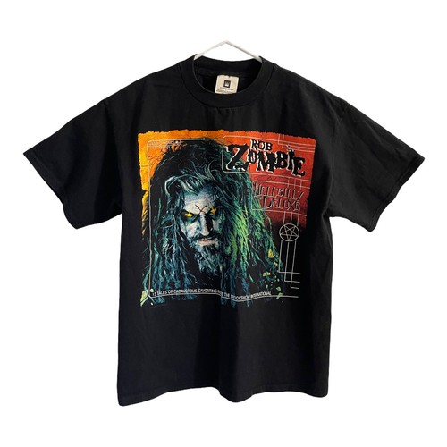 ROB ZOMBIE vintage band tee shirt 墨黒 Amazon.com: 2Bhip Rob Zombie Zombie Did Call Men's Short