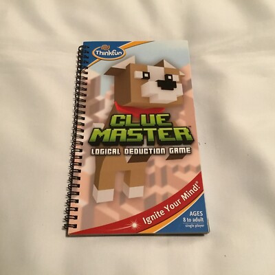 Clue Master Logical Deduction Game By Thinkfun.  Games that sharpen your mind!