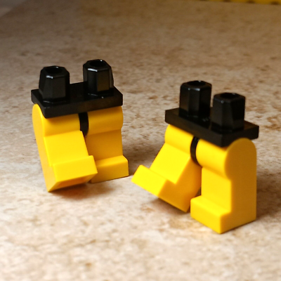 LEGO Bikini Bottoms Lot Legs BLACK Suit Swim SPEEDO Vacation Surprise Yellow Bod