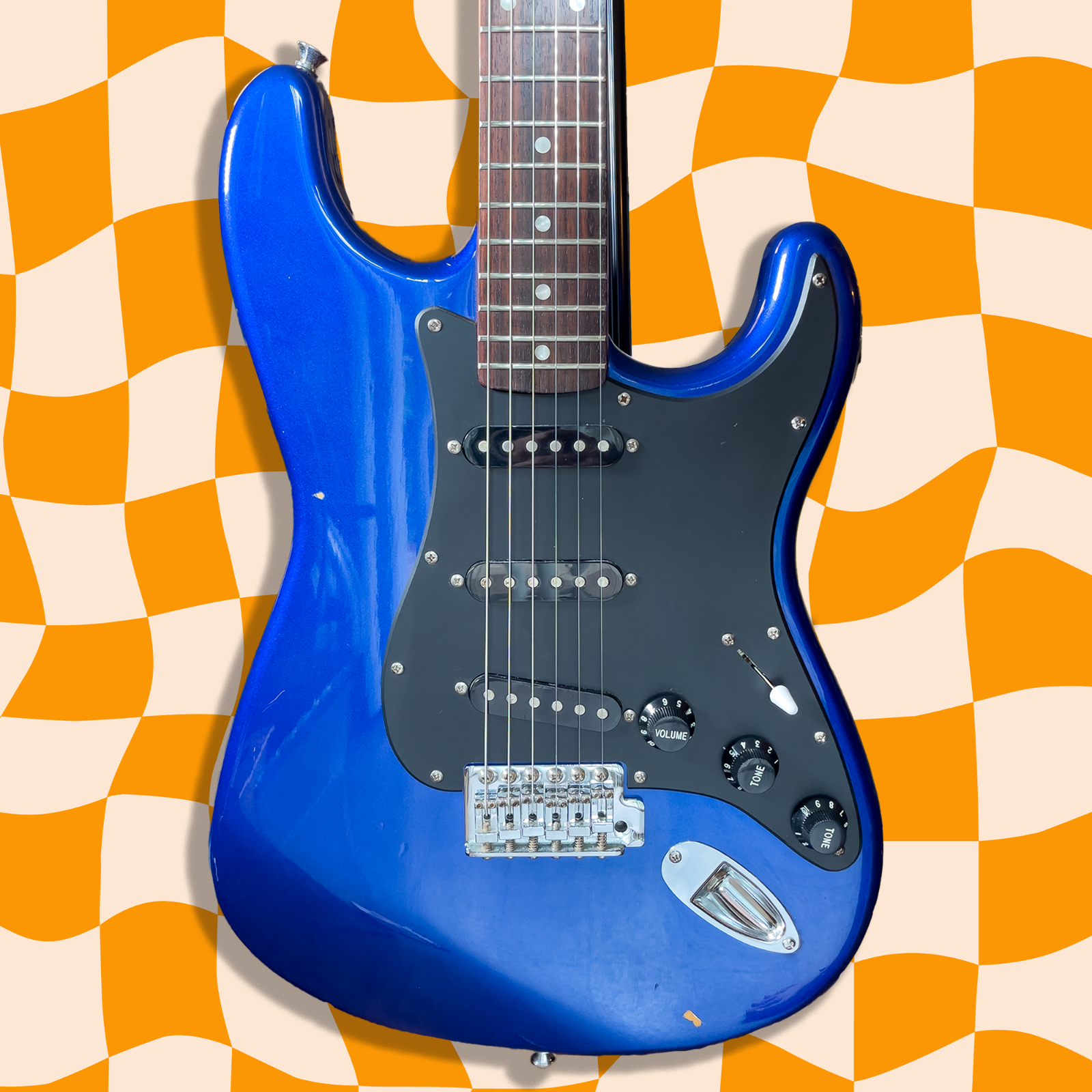 Upgraded - Squier Affinity Stratocaster with Fender Locking