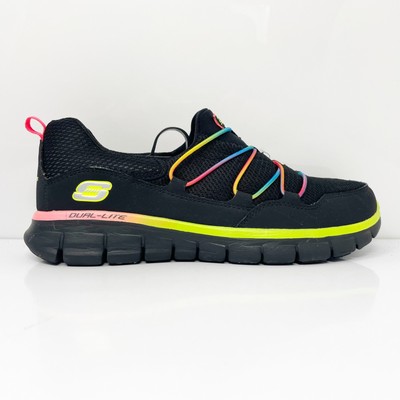 

Женские кроссовки Skechers Sport Dual Lite 11793EW, черные кроссовки, размер 8, Черный, Спорт