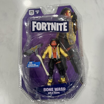 Fortnite Bone Wasp Solo Mode Jazwares Epic Games 4'' Action Figure NEW! READ!